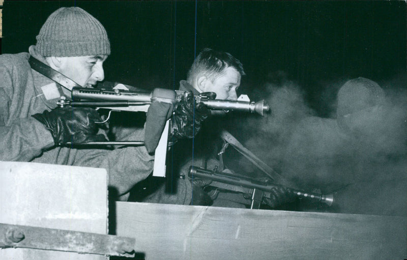 The Swedish Military army Hunting section - Vintage Photograph