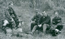 The Swedish Military army Hunting section - Vintage Photograph