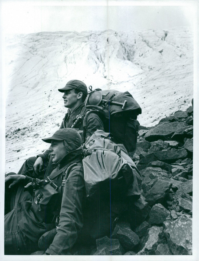 The Swedish Military army Hunting section - Vintage Photograph