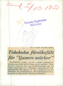 Swedish Military Field Manuevers 1950-1951 - Vintage Photograph