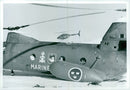 The helicopter Jet Ranger. - Vintage Photograph