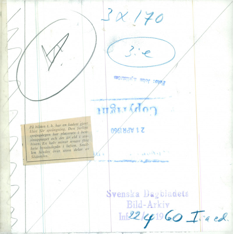 The Swedish Military army Hunting section - Vintage Photograph