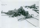 Field maneuvers 1940 - Vintage Photograph