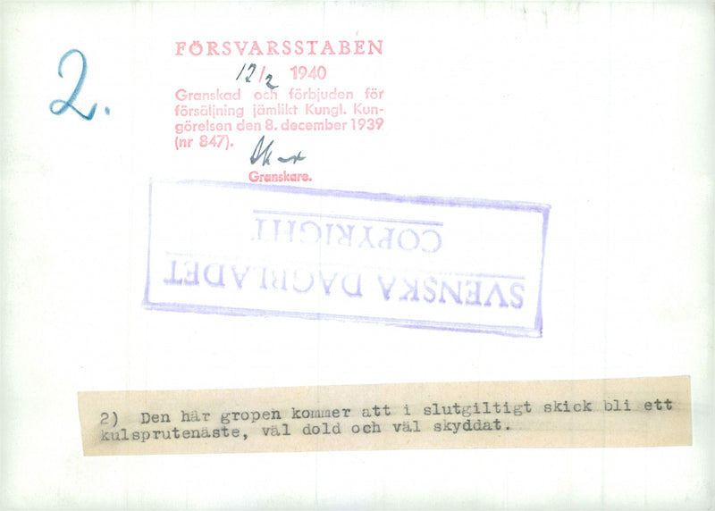 Field maneuvers 1940 - Vintage Photograph