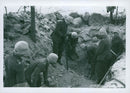 Field maneuvers 1940 - Vintage Photograph