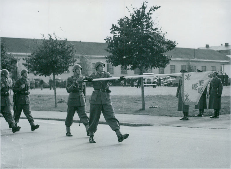 Swedish Military and Army 1941-1943 - Vintage Photograph