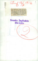 Swedish Military Landsturm Youth 1941 - Vintage Photograph