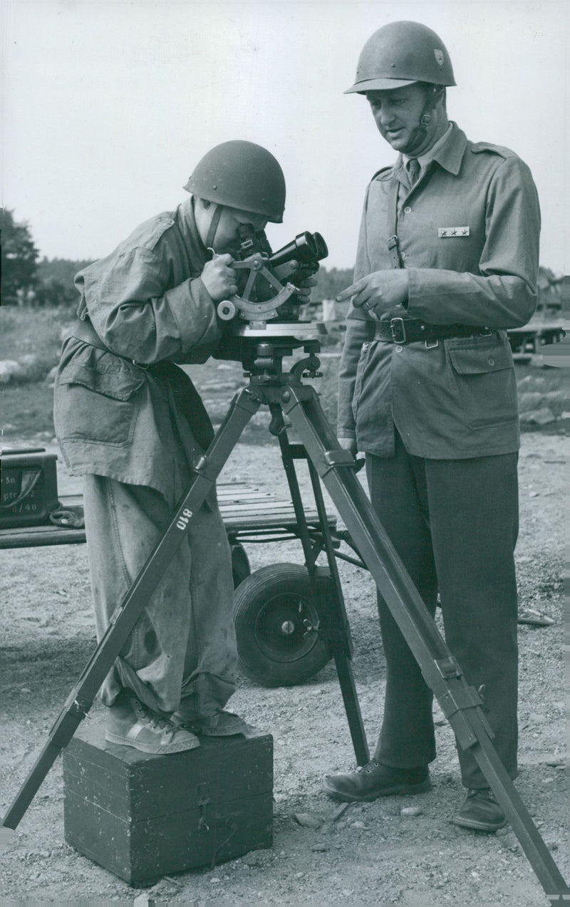 Swedish Military Landsturm Youth 1941 - Vintage Photograph