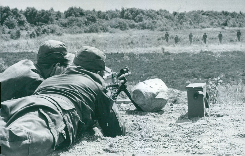 Voluntary officer training (FBU) Sweden - Vintage Photograph