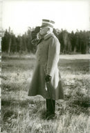 General Liljihok greet Landsturm men. - Vintage Photograph