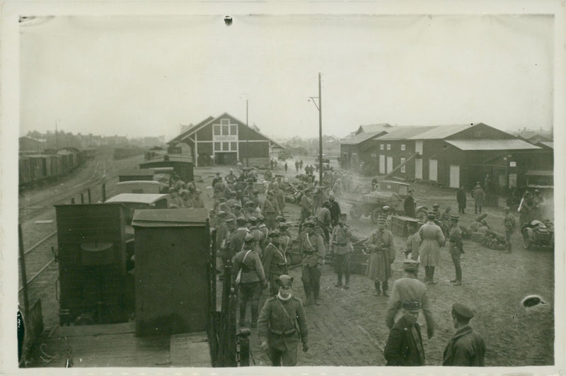 Field maneuvers 1926-1928 - Vintage Photograph