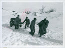 Field maneuvers 1940 - Vintage Photograph