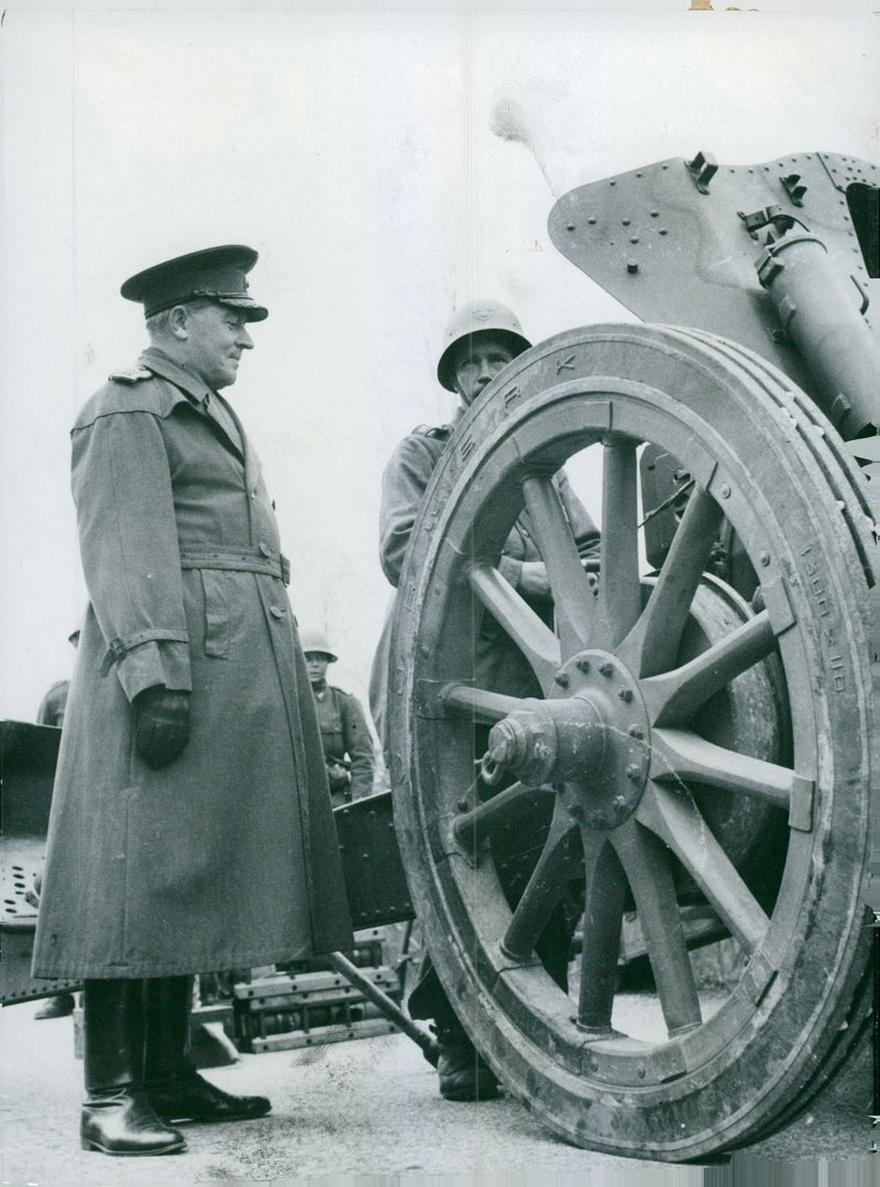 Swedish Military Field maneuvers Jan-June 1944 - Vintage Photograph