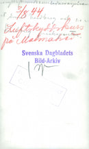 Swedish Military Civil Defense exercise 1943-1949 - Vintage Photograph