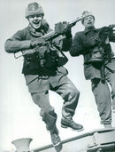 Field maneuver 1957 - Vintage Photograph