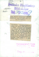 Voluntary officer training (FBU) Sweden - Vintage Photograph