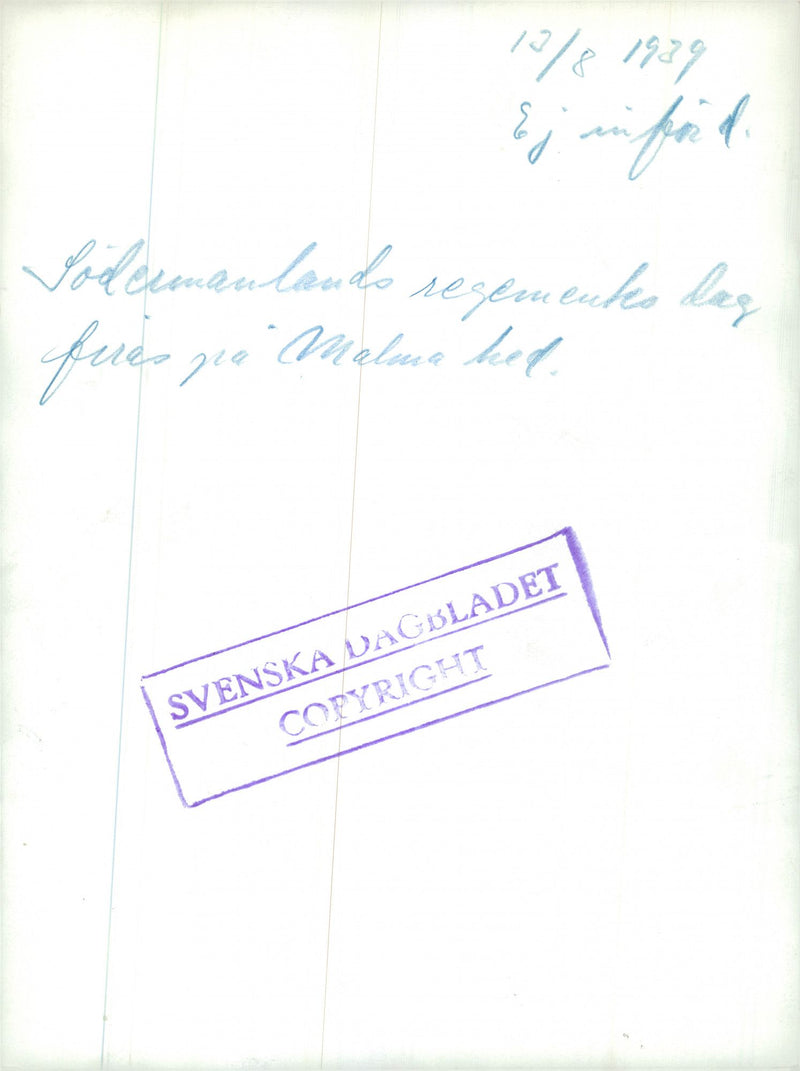 SÃ¶dermanlands "Regementes Dag" is celebrated on Malma heath - 13 August 1939 - Vintage Photograph