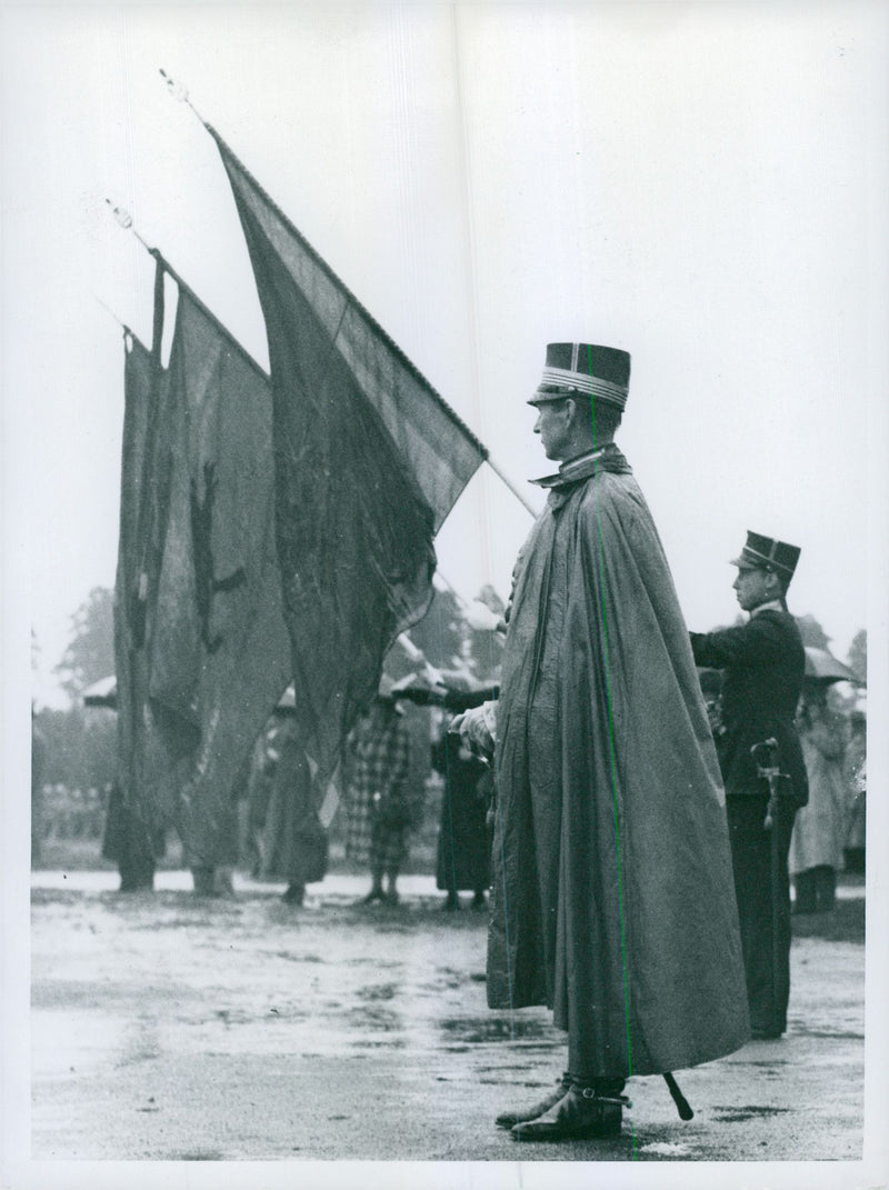 SÃ¶dermanlands "Regementes Dag" is celebrated on Malma heath - 13 August 1939 - Vintage Photograph
