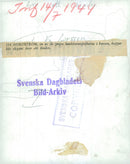 Swedish Military Landsturm Youth 1941 - Vintage Photograph