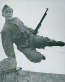 Swedish Military Landsturm Youth 1941 - Vintage Photograph