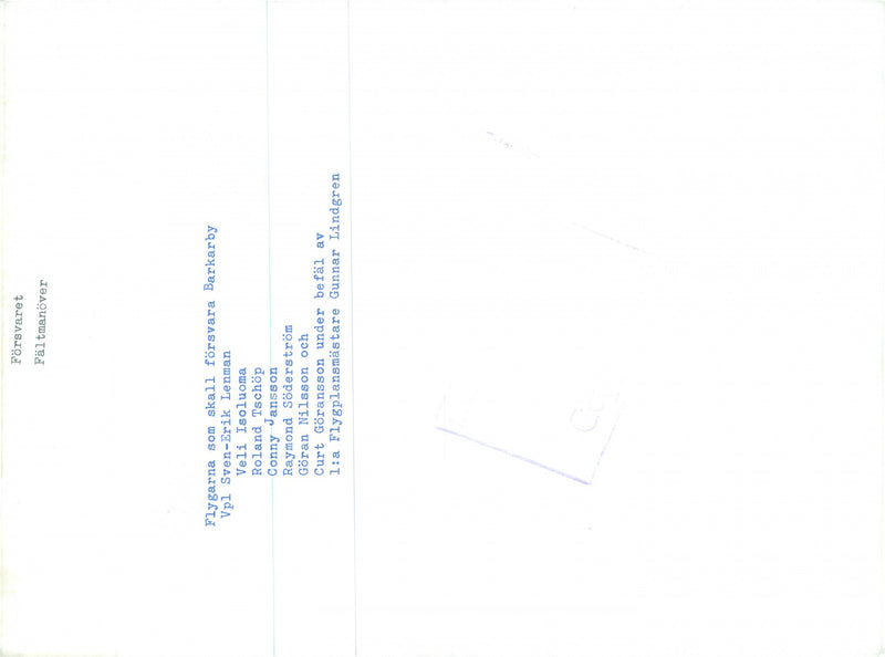 Field maneuver 1957 - Vintage Photograph