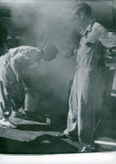 Swedish Military Civil Defense exercise 1943-1949 - Vintage Photograph