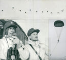 Swedish Military parachute troops - Vintage Photograph