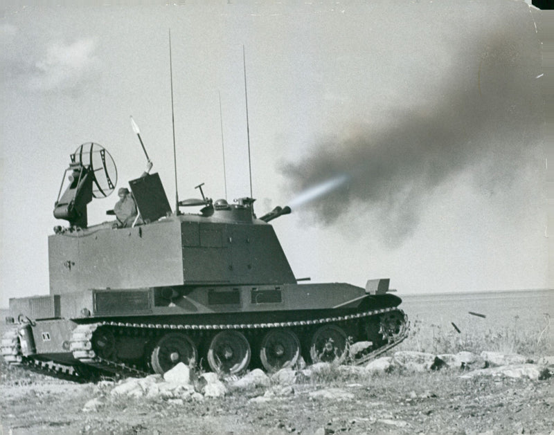 Army tanks 1951 and earlier - Vintage Photograph