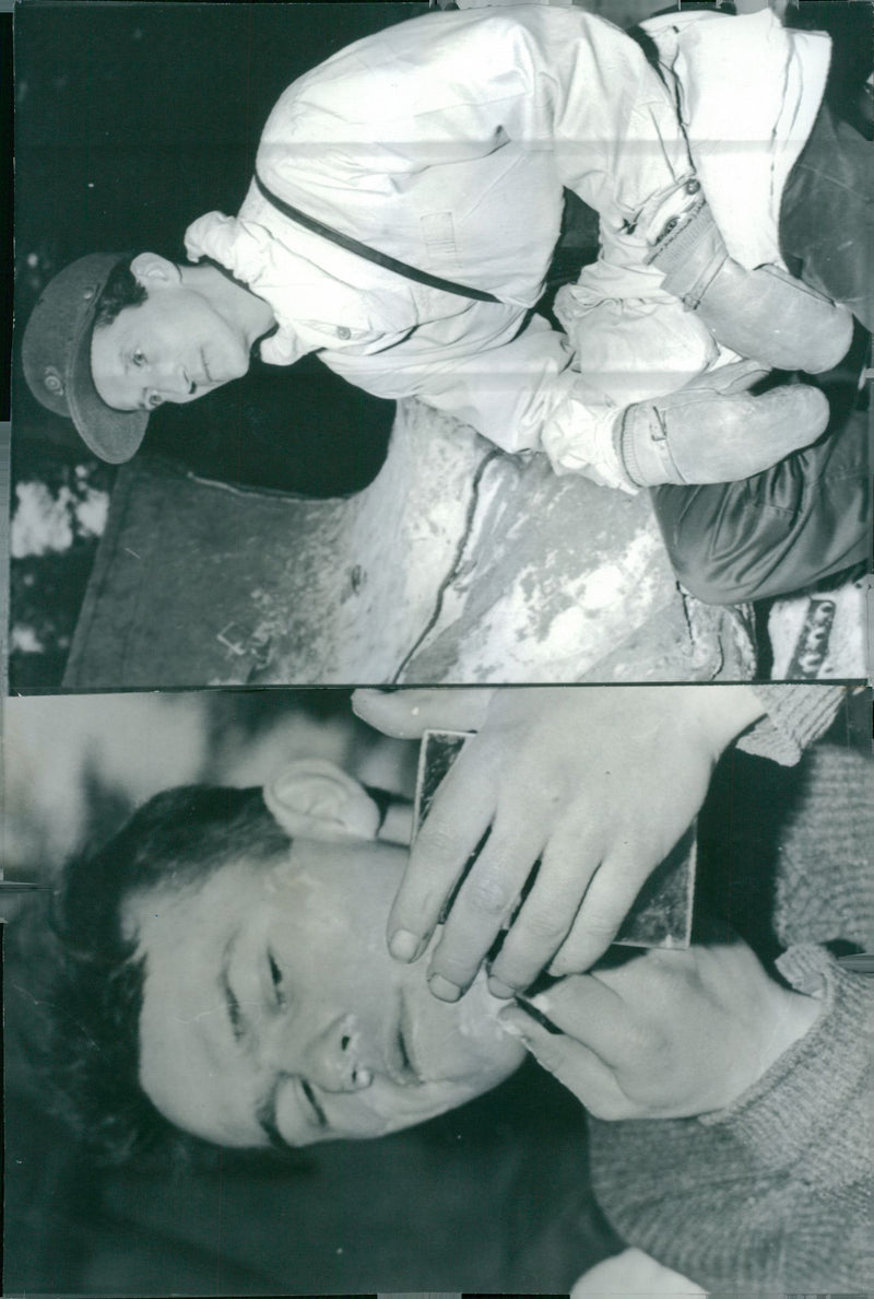 Field maneuver 1957 - Vintage Photograph