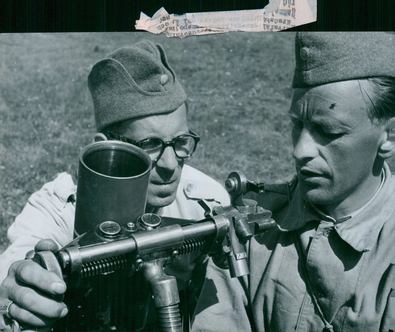 Swedish Military Landsturm Youth 1941 - Vintage Photograph