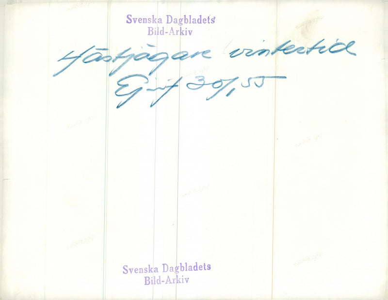 The Swedish Military army Hunting section - Vintage Photograph