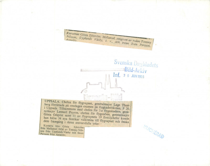 Swedish Military Air Defense 1963-1966 - Vintage Photograph