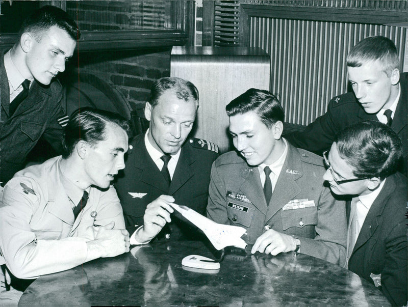 Swedish Military Air Defense 1963-1966 - Vintage Photograph