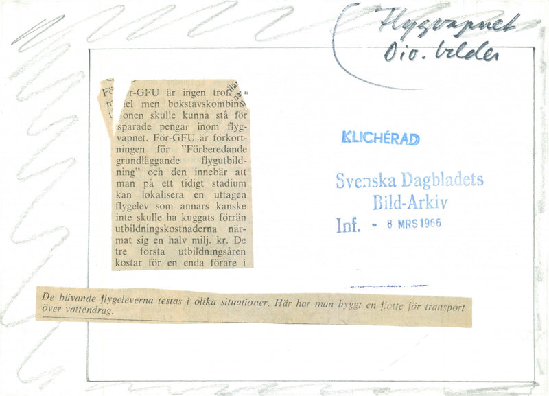 Swedish Military Air Defense 1963-1966 - Vintage Photograph