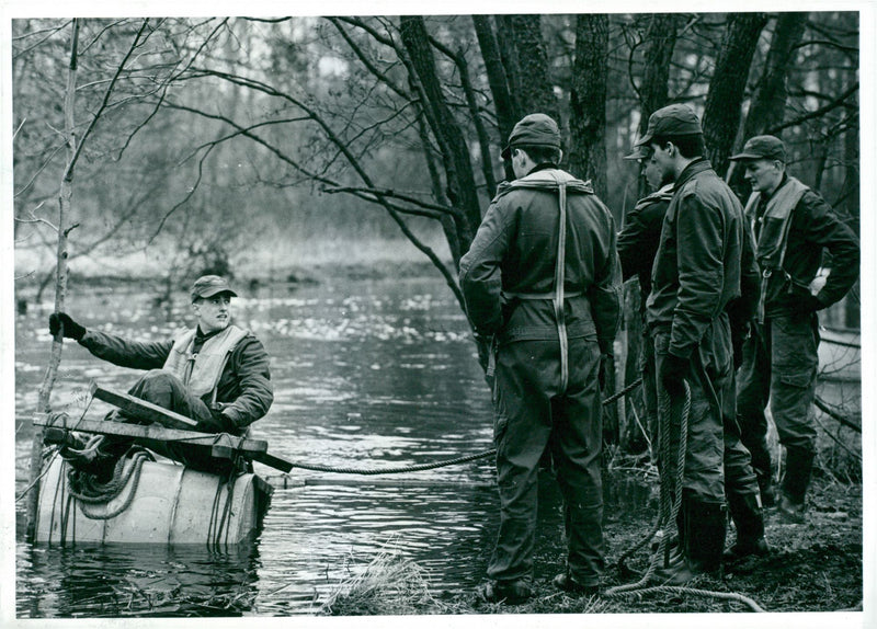 Swedish Military Air Defense 1963-1966 - Vintage Photograph