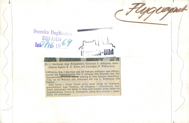 Swedish Military Air Defense 1963-1966 - Vintage Photograph