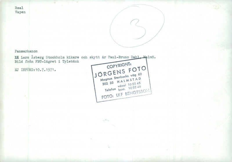 The Swedish Military - Vintage Photograph