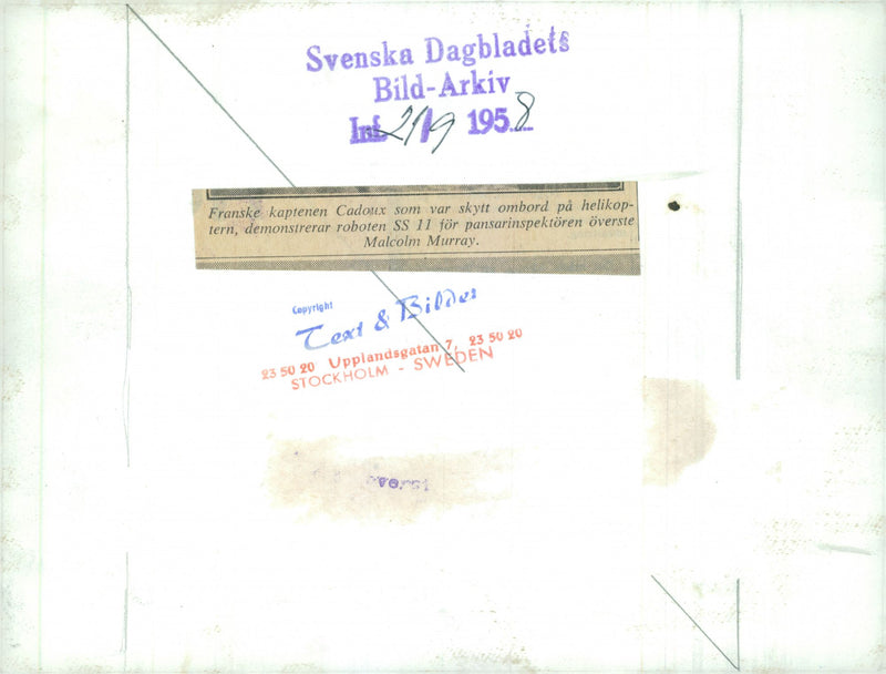 The Swedish Military - Vintage Photograph