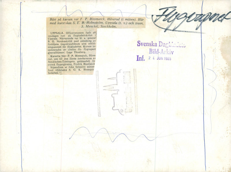 Swedish Military Air Defense 1963-1966 - Vintage Photograph