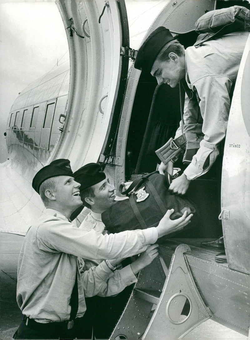 Swedish Military Air Defense 1963-1966 - Vintage Photograph