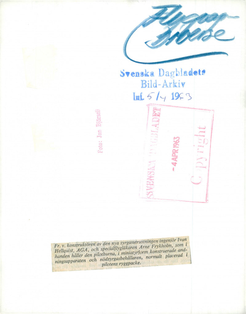 Swedish Military Air Defense 1963-1966 - Vintage Photograph