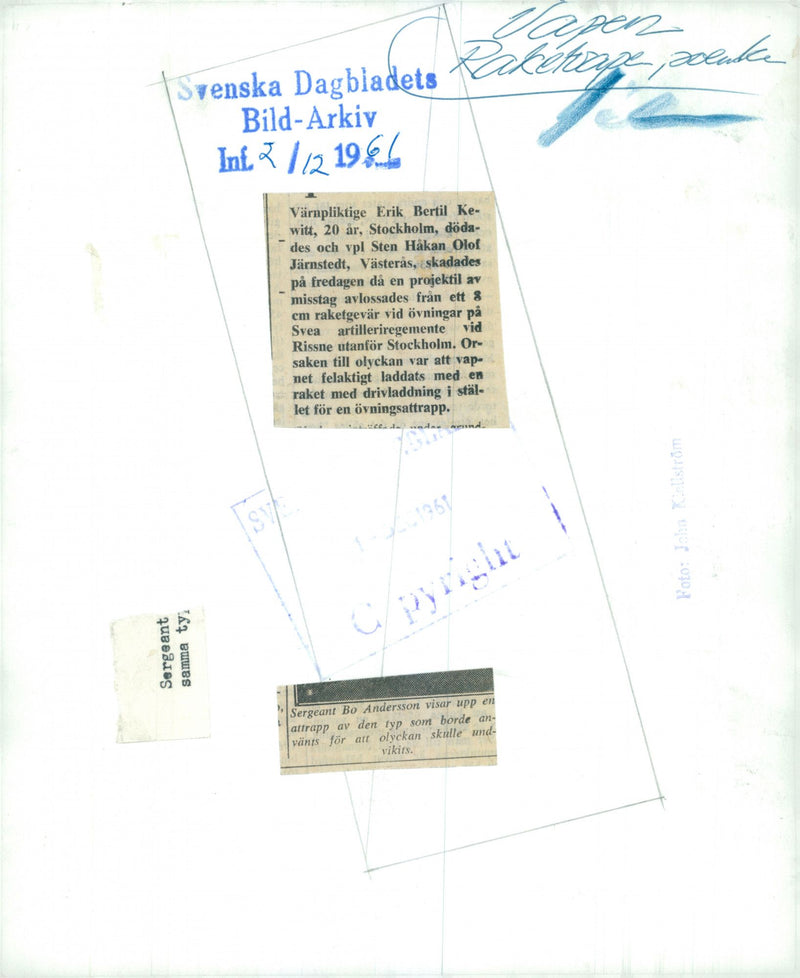 The Swedish Military - Vintage Photograph