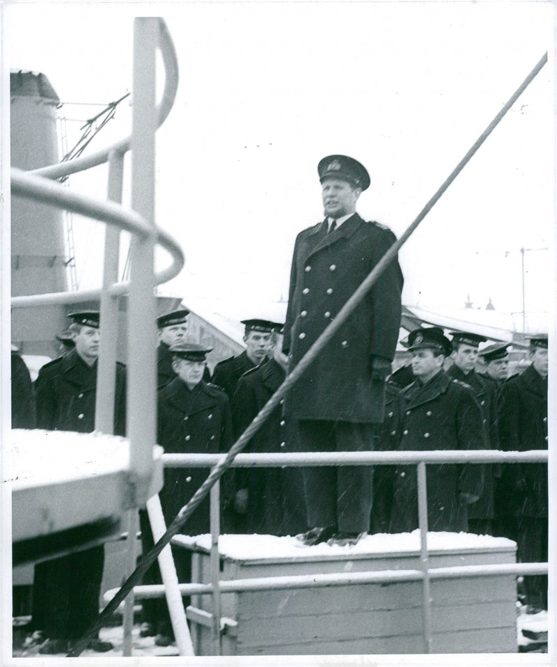 Swedish navy until 1965 - Vintage Photograph