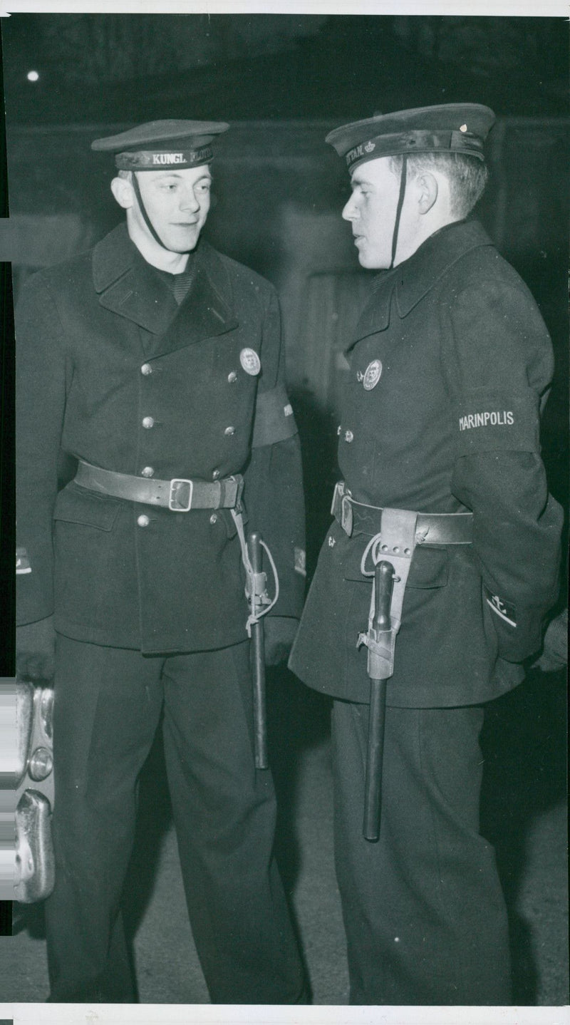 Swedish navy until 1965 - Vintage Photograph