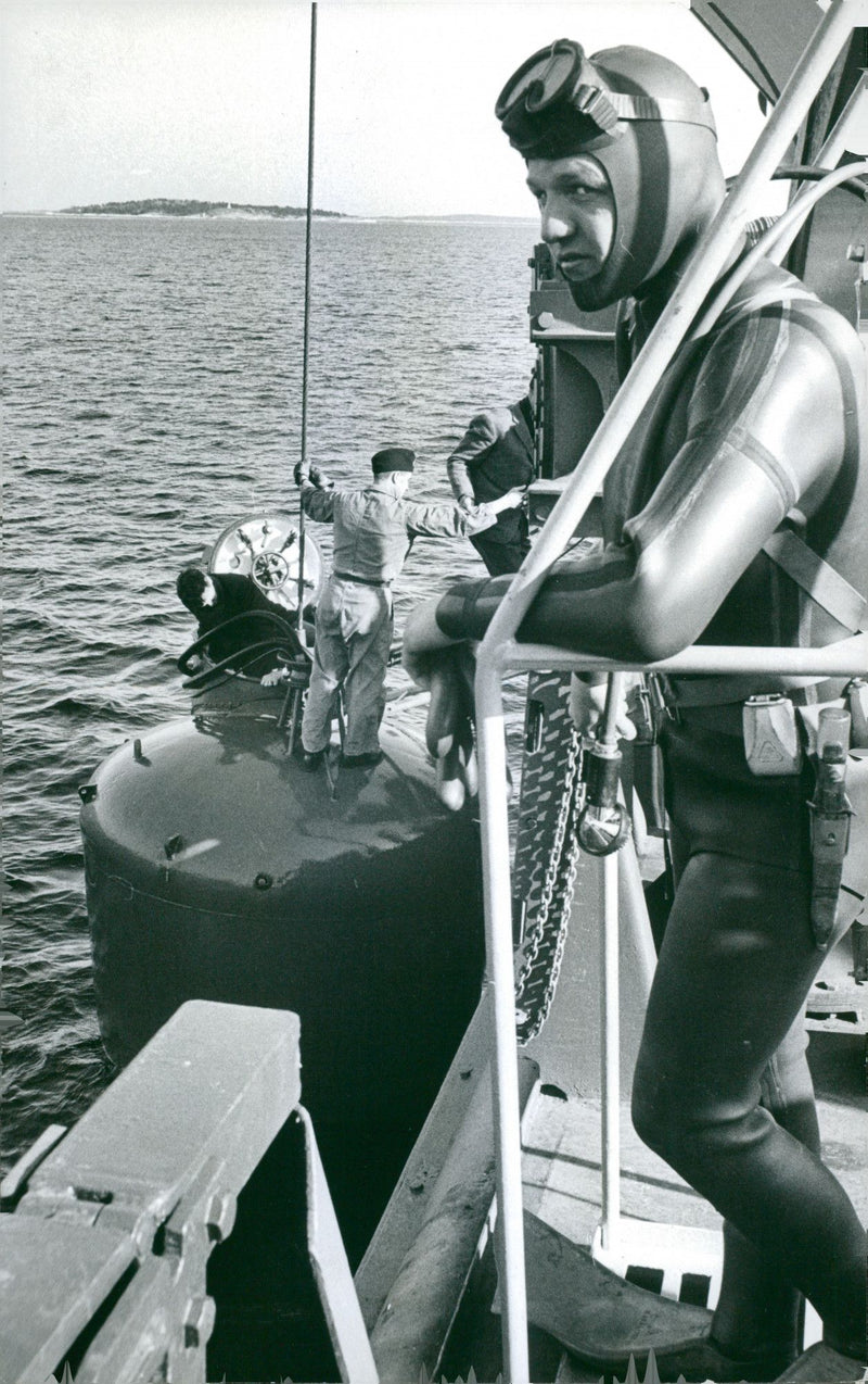 Swedish navy until 1965 - Vintage Photograph