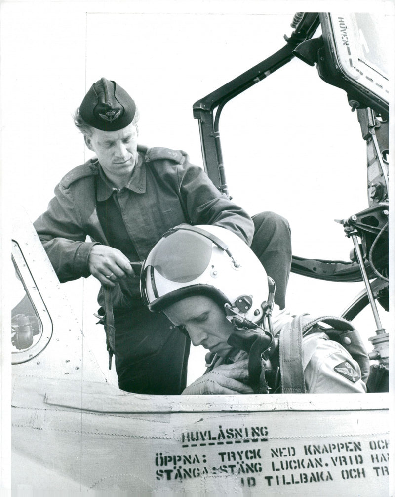 Swedish Military Air Defense 1963-1966 - Vintage Photograph