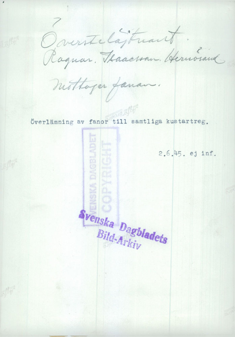 Swedish military regements - Vintage Photograph