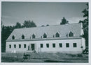 Office house at Berga Castle. - Vintage Photograph