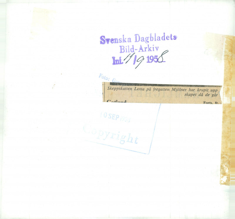 Swedish Military Service - Vintage Photograph