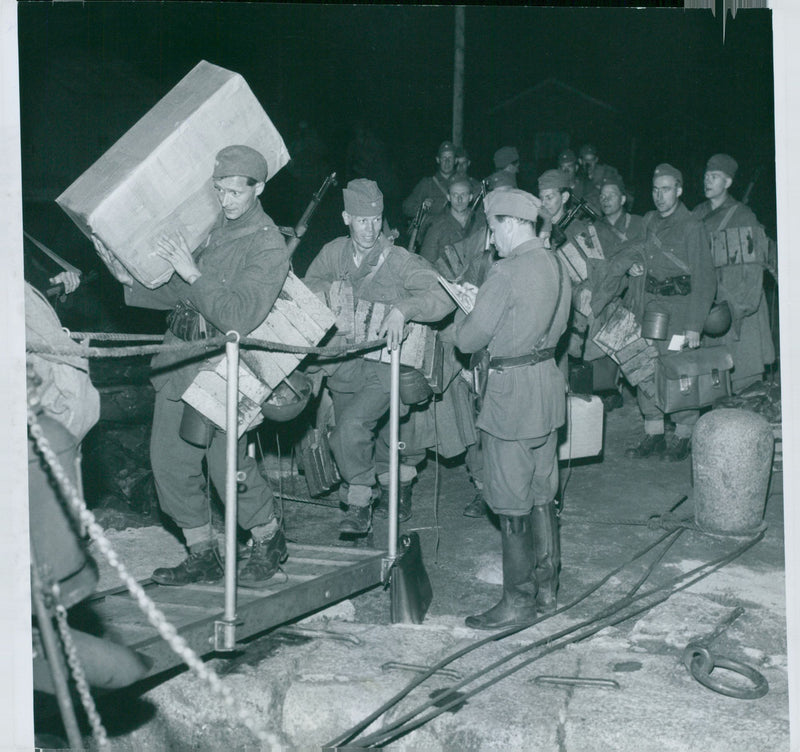 Swedish Military Service - Vintage Photograph